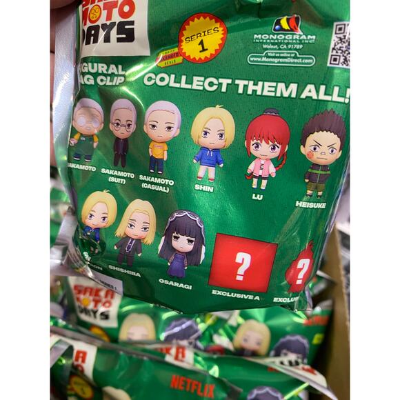 Sakamoto Days 3D Figural Bag Clip Series 1 - Picture 3 of 3